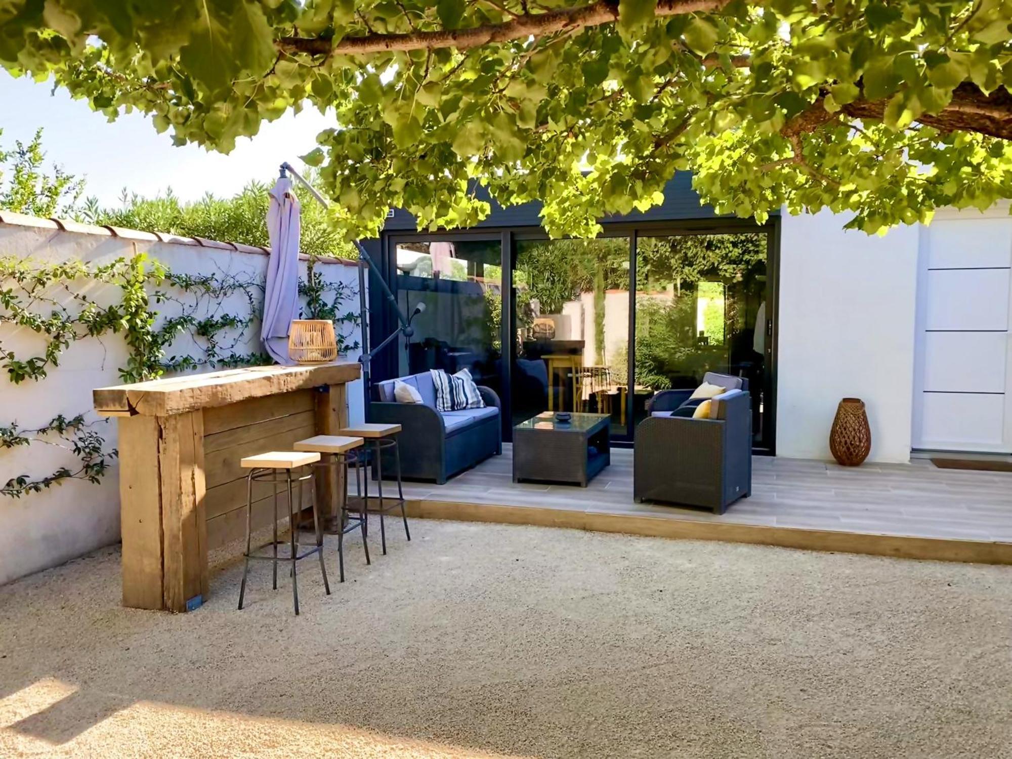 Maisonnette Au Coeur Des Alpilles Мурьес Экстерьер фото